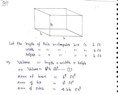 The metal frame of a rectangular box has a square base. The